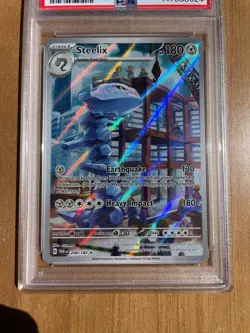 Pokemon Steelix 208 PSA 10 Paradox Rift English PAR 208/182 Full Art ✅ GEM MINT - Image 4