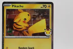 Pikachu Pokemon Day 2026 051/162 30th Anniversary Stamped Promo Holo Pokemon TCG - Image 2