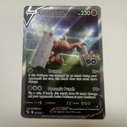 Conkeldurr V (Alternate Full Art) 074/078 Pokemon GO Holo Alt Art English NM - Image 1