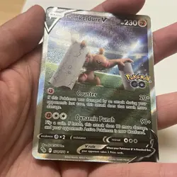 Conkeldurr V (Alternate Full Art) 074/078 Pokemon GO Holo Alt Art English NM - Image 3
