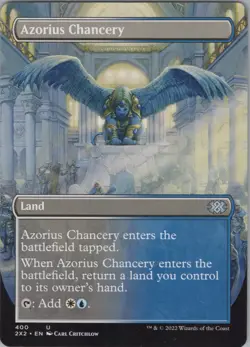 Azorius Chancery (Borderless) NM #400 Double Masters 2022 MTG - Image 1