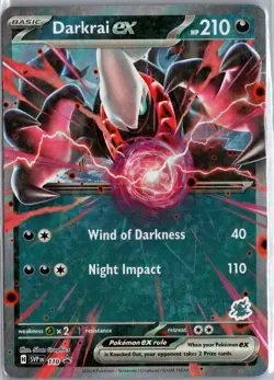 Darkrai ex (Darkrai) 110 Holo Holo Rare Battle Academy 2024 Pokemon LP - Image 1