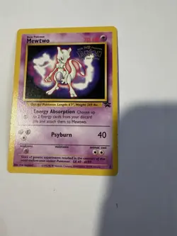 Pokemon TCG Base Set Mewtwo 010/102 Holo Rare ENG 60 HP Ken Sugimori - Image 4