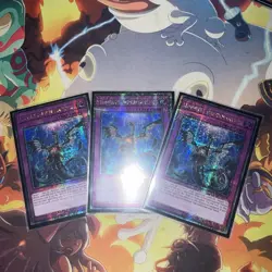 Yu-Gi-Oh Infinite Impermanence RA01-EN075 Quarter Century Secret 1st NM Playset - Image 1