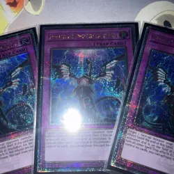 Yu-Gi-Oh Infinite Impermanence RA01-EN075 Quarter Century Secret 1st NM Playset - Image 3