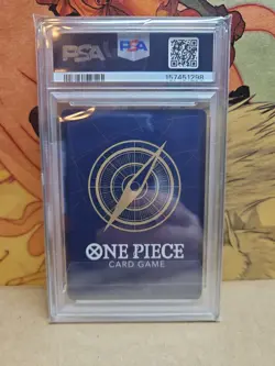 2026 ONE PIECE OP14-EB04-THE AZURE SEA'S SEVEN ALTERNATE ART #061 VERGO PSA 10 - Image 2