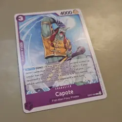 One Piece Capote (OP07-063/201) OP07 500 Years in the Future NM TCG CCG - Image 2