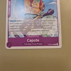 One Piece Capote (OP07-063/201) OP07 500 Years in the Future NM TCG CCG - Image 5