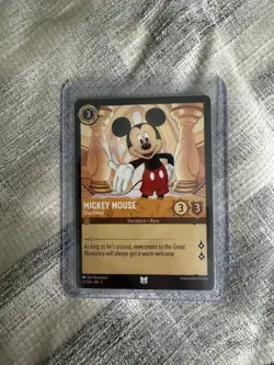 Disney Lorcana Demo Mickey Mouse - True Friend Card - Rare - Image 1