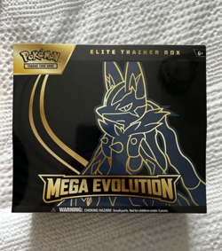 Pokemon Mega Evolution Lucario Elite Trainer Box New Factory Sealed ETB - Image 1