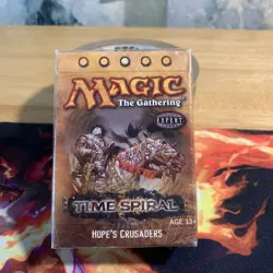 Magic The Gathering Time Spiral Hope's Crusaders Theme Deck NEW MTG White Sealed - Image 1