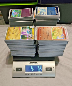 1100 Pokemon Card Bulk Lot NM Modern Commons Uncommons Holos Mixed Sets No Energ - Image 1