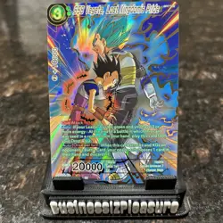 SSB Vegeta Lost Kingdoms Pride BT16-052 SPR Foil Dragon Ball Super Card Game NM - Image 1