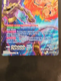 SSG Son Goku Miraculous Transformation SPR Foil Dragon Ball Super Card Game | NM - Image 2