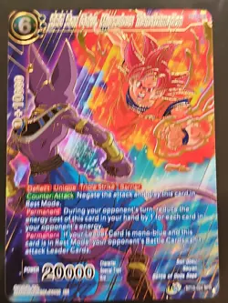 SSG Son Goku Miraculous Transformation SPR Foil Dragon Ball Super Card Game | NM - Image 3