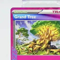 Trainer Grand Tree 136/142 Ace Spec Pink Stellar Crown Pokemon Card NM - Image 2