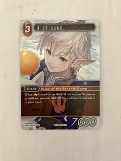 Alphinaud Foil PR-190 Final Fantasy TCG Event Promo Card - Image 1
