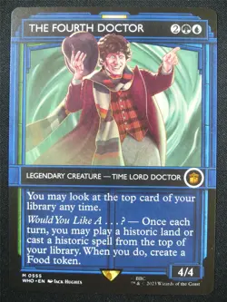 The Fourth Doctor Showcase - WHO - Mtg Card #2F7 - Image 1