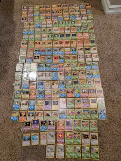 Lot Of 204 Vintage Pokemon Cards base set/Jungle/Fossil /Team Rocket *LP* - Image 1
