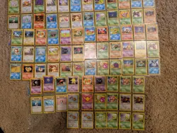 Lot Of 204 Vintage Pokemon Cards base set/Jungle/Fossil /Team Rocket *LP* - Image 5