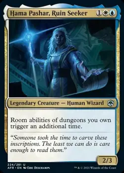 Hama Pashar, Ruin Seeker - Light Play MTG Adventures in the Forgotten Realms - Image 1