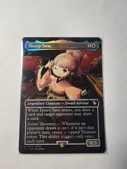 Tataru Taru (Borderless) (Chocobo Track Foil) - Commander: FINAL FANTASY MTG - Image 2
