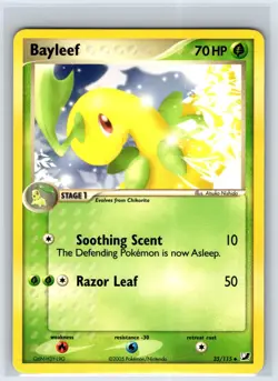 Bayleef 35/115 Uncommon Unseen Forces Pokemon Lightly Played - Image 1