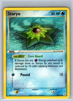 Staryu 75/101 Common Hidden Legends Pokemon Lightly Played - Image 1