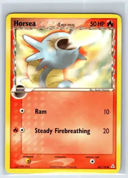Horsea 66/110 Common Holon Phantoms Pokemon Lightly Played - Image 1
