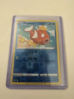 Pokemon TCG Magikarp Swsh02 Rebel Clash Reverse Holo Common Eng HP30 2020 Mint - Image 3