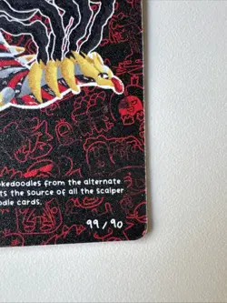 Tina (Giratina) 99/90 - Set Hit Holo - Pokedoodles Set 1 Fan Art- Pokemon - Image 4