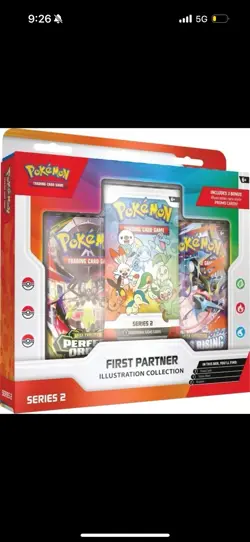 Pokemon TCG: First Partner Illustration Collection Series 2 Sealed Box In Hand - Image 1