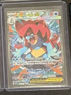 NM Pokemon Mega Feraligatr ex 274/217 SIR Ascended Heroes NM (AMAZING CENTERING) - Image 1