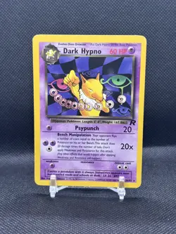 Dark Hypno First Edition 26/82 Team Rocket Regular Pokemon Vintage 1st Edition - Image 1