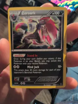 Pokemon Zoroark 91/162 Cosmos Holo XY Breakthrough NM - Image 1
