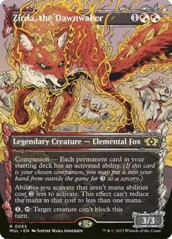 Zirda, the Dawnwaker - Extended Art Showcase MUL LP MTG - Image 1