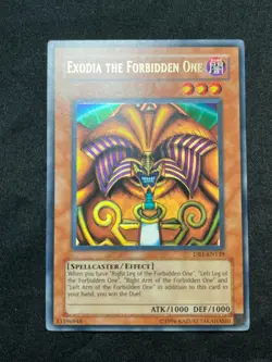 Yugioh Exodia the Forbidden One - DB1-EN139 - Lightly Played - Ultra Rare - Image 2