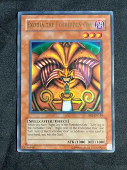 Yugioh Exodia the Forbidden One - DB1-EN139 - Lightly Played - Ultra Rare - Image 3