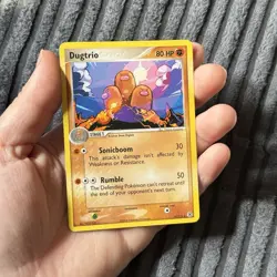 Pokemon TCG FireRed LeafGreen 22/112 Dugtrio Non Holo Card - Image 1