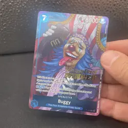 Carte De Buggy P-084 Release Event Winner Promo One Piece English - Image 2