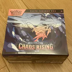 Pokemon TCG ‘Chaos Rising’ Elite Trainer Box ETB Brand New Sealed trading cards - Image 1