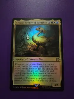 Choco, Seeker of Paradise (FOIL): Final Fantasy - MtG - Image 2