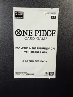 500 Years in the Future Pre-Release Pack One Piece Promo Card Sealed English S - Image 1
