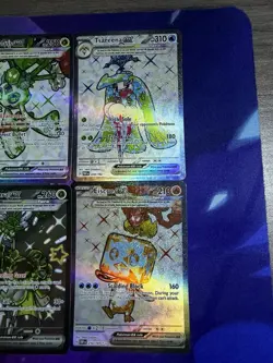 Lot Of FOUR English Pokemon Tera EX Full Art Cards Near Mint - Image 3