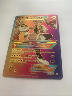 M Lopunny Ex Rainbow Foil Fan Art Card Hp370 Giga Impact 159/300💥💥💥 - Image 1