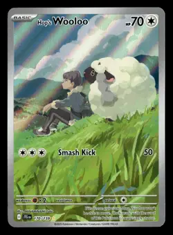 Hop's Wooloo 170/159 Illustration Rare Journey Together Pokemon Card - Image 2
