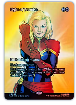 Light of Promise - Foil - Borderless Marvel Super Heroes - Image 1
