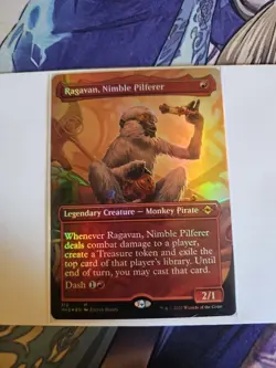 MTG Ragavan, Nimble Pilferer [Modern Horizons 2​​​] Borderless Near Mint Foil​​ - Image 1