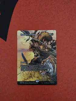 Wizards of the Coast MTG Hunter's Insight Marvel 0035 Rare Extended Art EN - Image 2