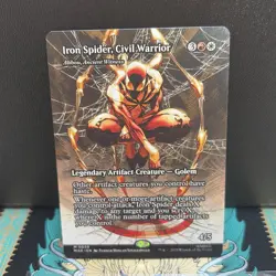 MTG Iron Spider, Civil Warrior - Alibou, Ancient Witness - MAR #0039 - Image 1